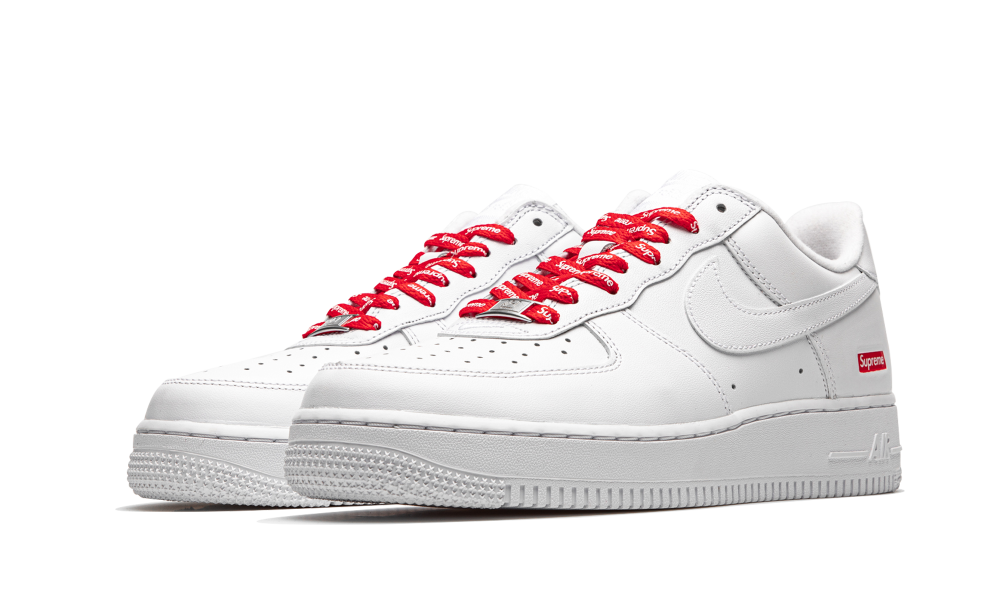 純正廉価Supreme Nike Air Force 1 Low White 靴